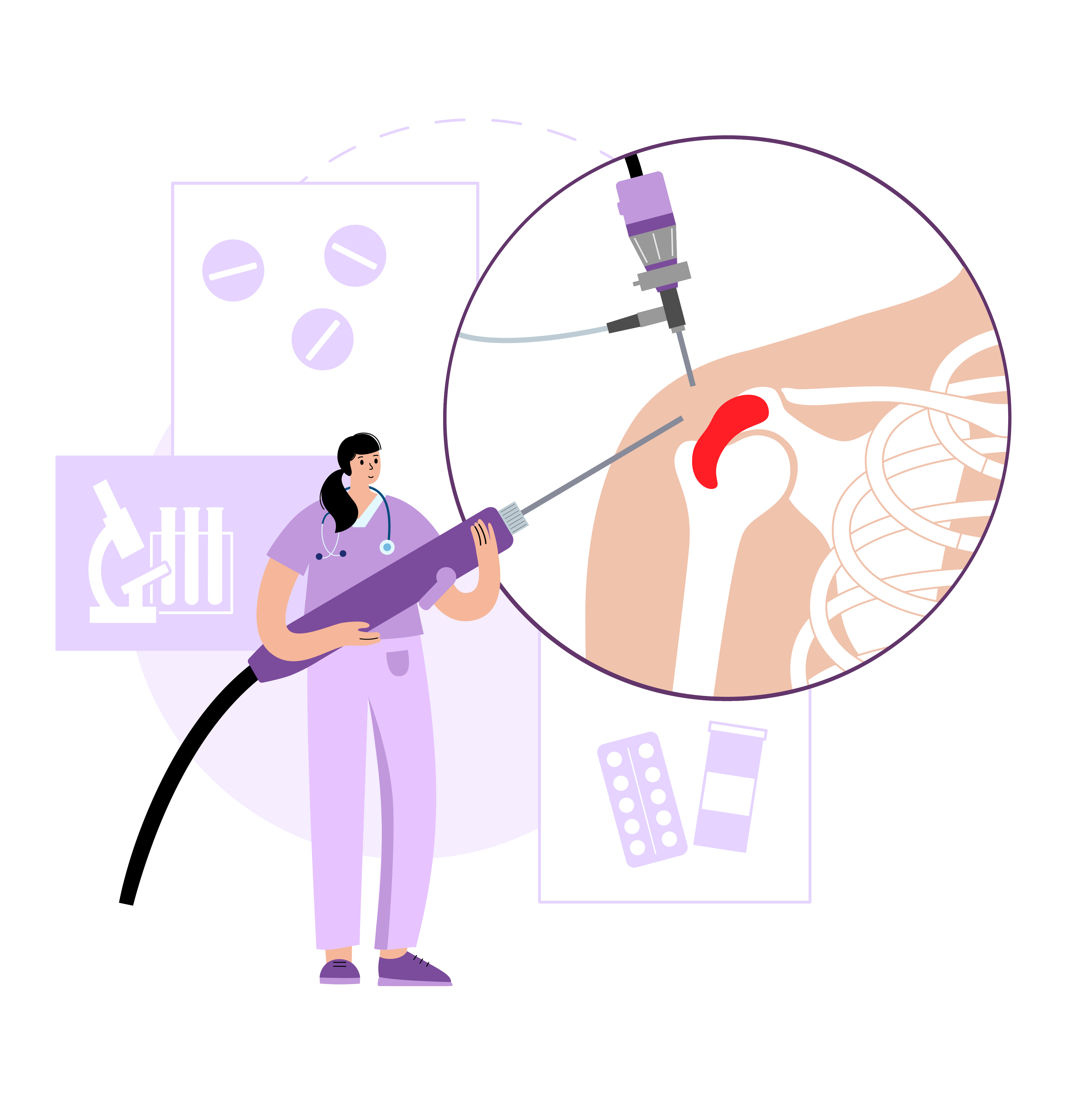 Minimally invasive arthroscopic joint procedure